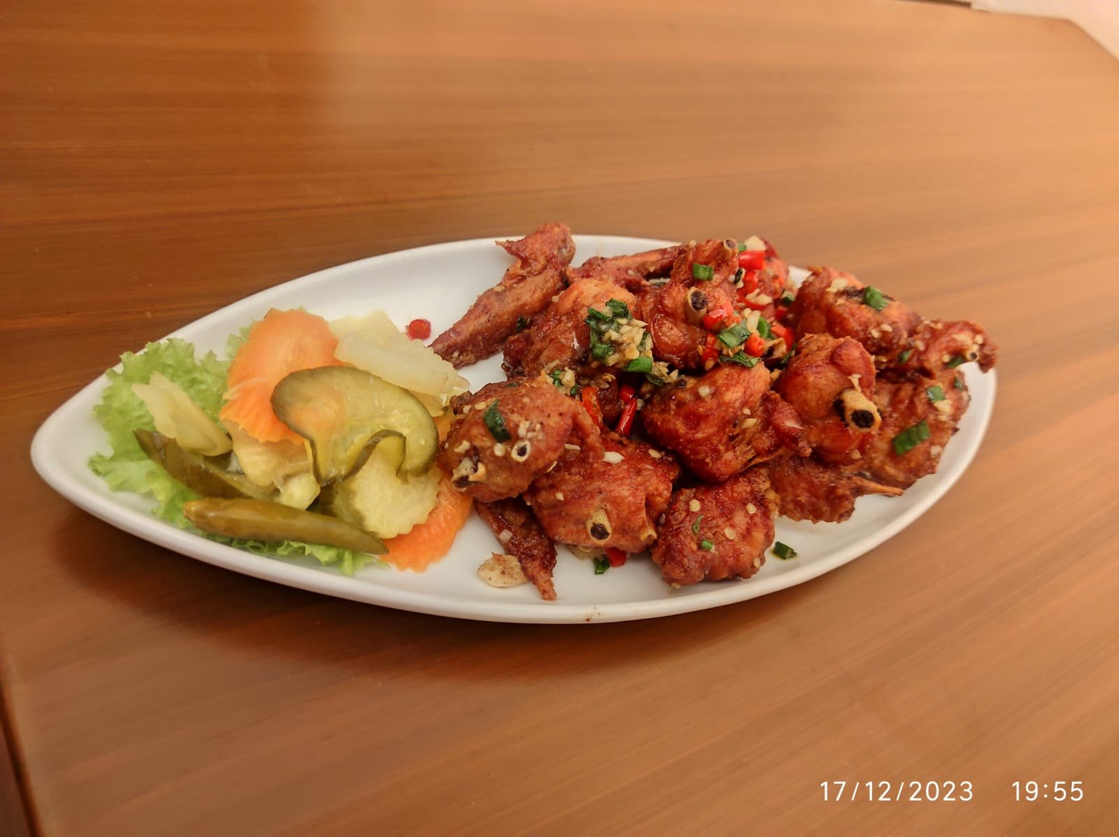 Stir Fried Basil Prawn